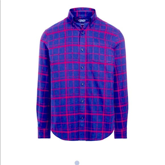 Chaps Other - Mens’s CHAPS Flannel Shirt Navy and Red